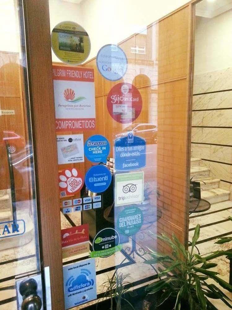 Hotel Playa Poniente Gijón Dış mekan fotoğraf